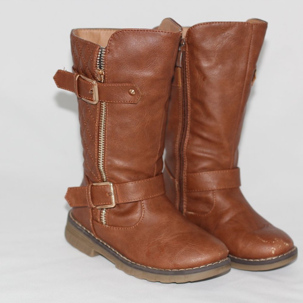 Steven Ella Girls Knee High Riding Boots